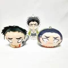 鬼滅の刃　悲鳴嶼行冥　グッズ　３点セット ぬいぐるみ　ガチャ　アクリルスタンド