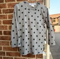 90s Comme des Garçons ドット ロンT グレー ギャルソン