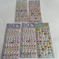 ぷっちりシール プッチもちシール 5点セット シール