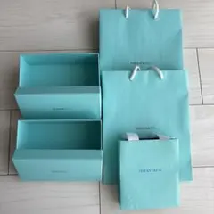 Tiffany & Co. ギフト箱　ショップ袋&空箱