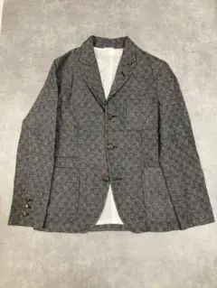 tim. 3釦テーラードジャケット グレー 日本製