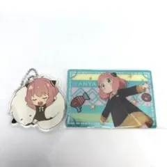 スパイファミリー　アーニャ　アクリルキーホルダー　カードセット