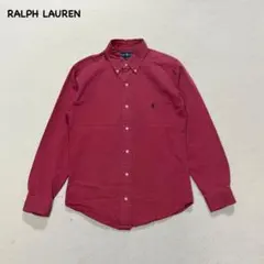 ポロバイラルフローレン コーデュロイシャツ レッド 16 B3315 - メルカリ