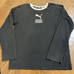プーマ　黒　ロンT 長袖　150