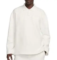 nike tech fleece reimagined 長袖 ポロ セイル M