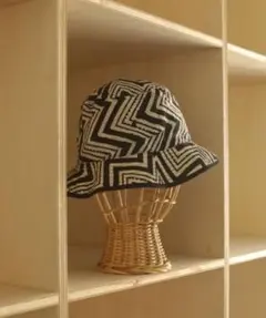 TODAYFUL 【Pattern Bucket Hat】 ブラック