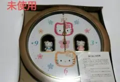 動作品】激レア 1995年製 ハローキティ からくり時計 サンリオ 平成
