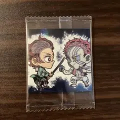 鬼滅の刃　ディフォルメシールウエハース其ノ十四　シークレット　竈門炭治郎　猗窩座