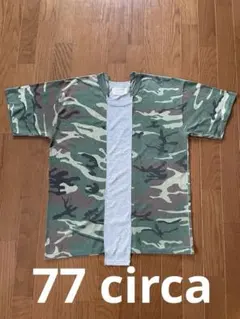 77 circa ナナナナサーカ 迷彩 Tシャツ リメイクのサムネイル