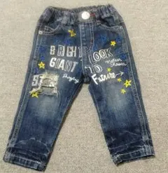 JUNK STORE パンツ  デニム 80 刺繍