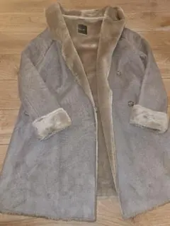 ロッソ　ROSSO エコスエード　ムートン風コート　ファーコート