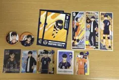 ハイキュー 影山飛雄 ステッカー カード 缶バッチ
