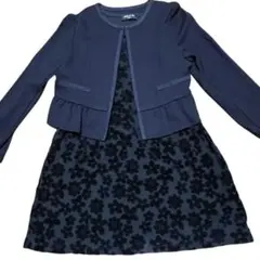 コムサ　ワンピースジャケット２点セット　冠婚葬祭　入園　入学　卒園　卒業　式典