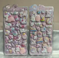 ユニコーンおしりシール2枚
