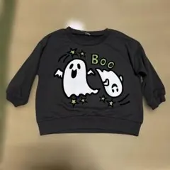 ハロウィン　おばけ　長袖　90サイズ　トレーナー　西松屋