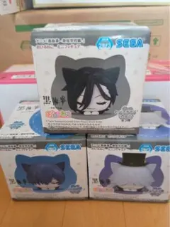 黒執事-寄宿学校編　　おひるねこミニフィギュア　3種セット　ラスト