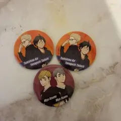 ハイキュー!!コンパクトミラー。 月島蛍&山口忠×2 宮兄弟×1
