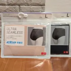 UNIQLO AIRism シームレスショーツ Lサイズ 2色セット