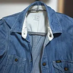 Lee デニム長袖ロングシャツ