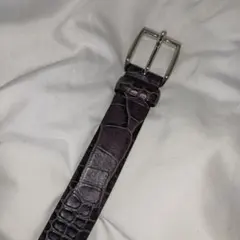 アンドレアダミコ　型押しレザーベルト