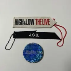 HIGH&LOW THE LIVE J.S.B. リボン バッジ セット