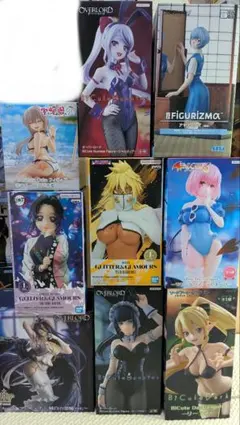 美少女フィギュア　まとめ売り　未開封9点セット