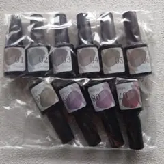 ネイル工房10本セット くすみマグネットネイル