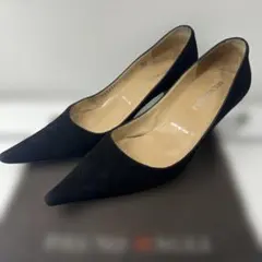BRUNOMAGLI パンプス ブラック 36 イタリア製のサムネイル