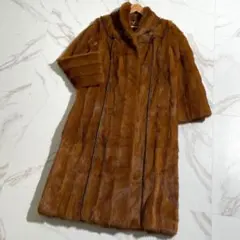 極美品 エンバ デミバフミンク 100% 日本製 高級毛皮ミドル丈 ゆったり 51fSfvzF+aL.jpg
