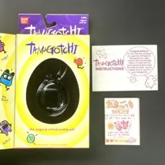 たまごっち 外箱＆説明書 英語版 空箱 TAMAGOTCHI パッケージ 海外