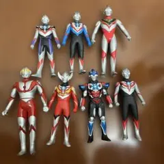 ウルトラマンソフビ-7体
