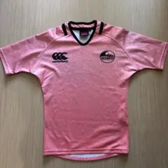 釜石シーウェイブスCanterbury ラグビーシャツ ピンク No.15