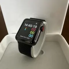 Apple Watch series3 スタンレスGPS+Cellular 38