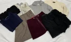中古　110 女の子　冬物カーディガンなど　まとめセット　ZARA ジンボリー
