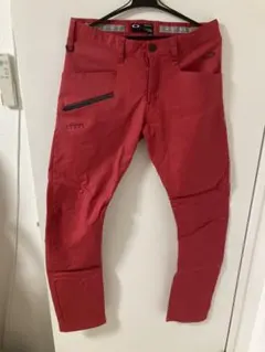 Oakley パフォーマンスフィット パンツ JPN 32 レッド