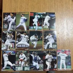 カルビー プロ野球チップス 埼玉西武ライオンズ カードセット　山賊打線