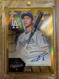 2025 Topps Chrome Hyeseong Kim レデンプション - メルカリ