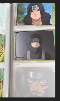 NARUTO ナルト はたけカカシ うちはイタチ クリアカード ツリー