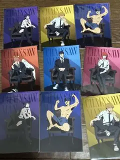 チェンソーマンプラザ 購入特典 ポストカード デンジ レゼ　9枚セット