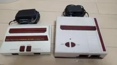 ファミレータ FCコンパクト　ファミコン用ゲーム機本体 互換機　2台　アダプタ付