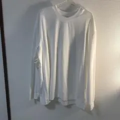 UNIQLO クルーネック 長袖Tシャツ 화이트