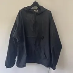AUBURN SPORTSWEAR ナイロンジャケット プルオーバー 黒 XLのサムネイル