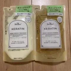 マイブースターズ　ケラチン シャンプー＆トリートメント 詰替セットのサムネイル