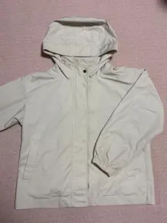 レディース ジャケット アウター ジャンパー 薄手 ホワイト 白 フード付き