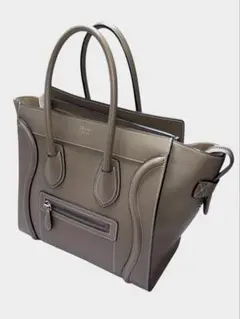 ⭐️未使用級 ⭐️CÉLINE セリーヌ ラゲージマイクロショッパー　グレージュ