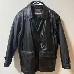 レザーコートジャケット　ロングコート