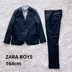 ZARA BOYS スーツ ネイビー セットアップ13/14 164 男の子のサムネイル
