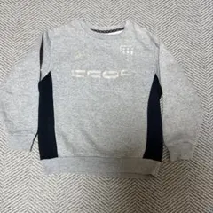 adidas ＴＣＯＦmovementライトグレー トレーナー 130cm