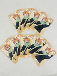 ハイキュー　コスモワールド　ミニゲームキャラクターカード　日向翔陽