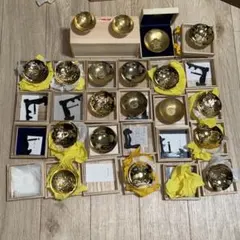 24KGP 金杯 金盃 金メッキ 干支 鳳凰 菊花紋等 50点 約4.3kg - メルカリ